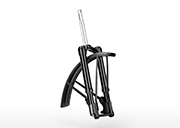 fourche à suspension inversée