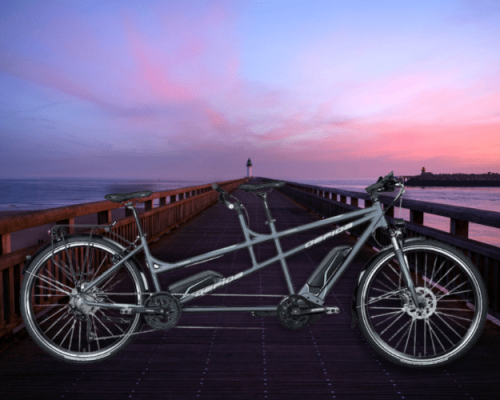 Vélo tandem électrique